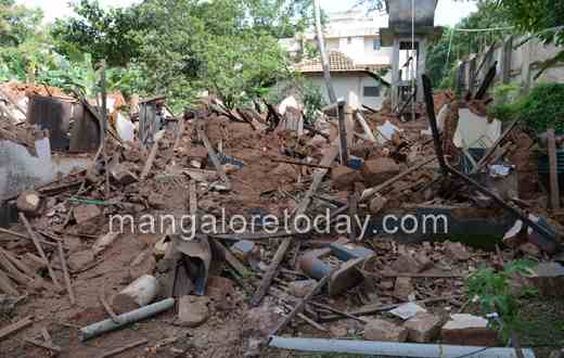 St Aloysius College demolishes poor family house
